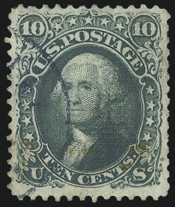 Sale 1106, Lot 3103, 1867-68 Grilled Issue: A, B, Z Grills