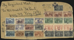 Sale 1106, Lot 3131, Columbian Issue