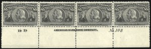 Sale 1106, Lot 3134, Columbian Issue