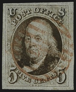 Sale Number 1107, Lot Number 10, 1847 Issue (Scott 1-2)