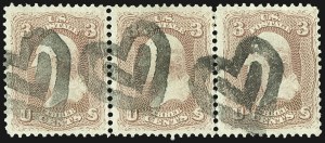 Sale 1107, Lot 155, Fancy Cancellations: Off Cover