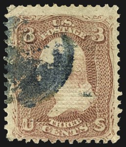 Sale 1107, Lot 197, 1867-68 Grilled Issue (Scott 79-85E)