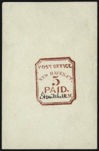Sale 1107, Lot 2, Postmasters Provisionals