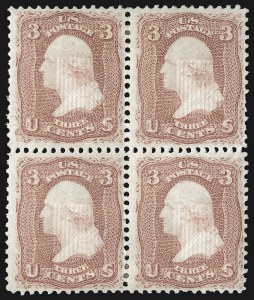 Sale 1107, Lot 200, 1867-68 Grilled Issue (Scott 88-101)