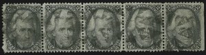 Sale 1107, Lot 207, 1867-68 Grilled Issue (Scott 88-101)