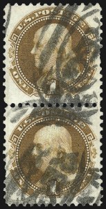 Sale 1107, Lot 252, 1869 Pictorial Issue and R-Issue (Scott 112-131)
