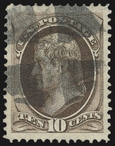 Sale 1107, Lot 262, 1870-71 National Bank Note Co. Issues (Scott 134-155)