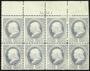 Sale 1107, Lot 290, 1873-93 Bank Note Co. Issue (Scott 156-229)