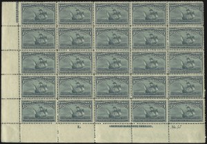 Sale 1107, Lot 306, 1c-30c 1893 Columbian Issue (Scott 230-239)