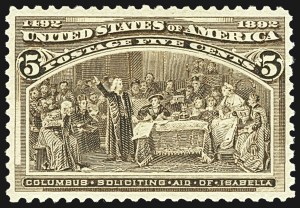 Sale 1107, Lot 310, 1c-30c 1893 Columbian Issue (Scott 230-239)