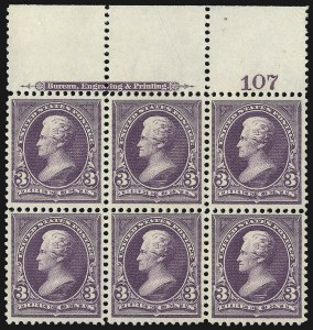 Sale 1107, Lot 355, 1894-98 Bureau Issues (Scott 246-283)