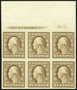 Sale 1107, Lot 424, 1908-10 Washington-Franklin Issues, 1909 Commemoratives (Scott 331-371)