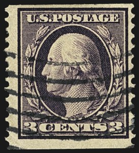 Sale 1107, Lot 447, 1910-13 Washington-Franklins, Panama Pacific Issues (Scott 374-404)
