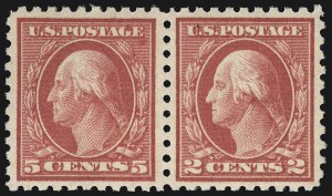 Sale 1107, Lot 480, 1912-15 Washington-Franklin Issue (Scott 405-491)