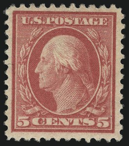 Sale 1107, Lot 482, 1912-15 Washington-Franklin Issue (Scott 405-491)