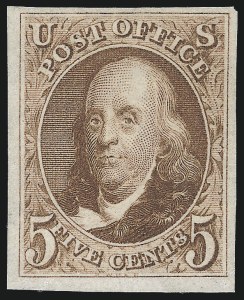 Sale 1107, Lot 49, 1875 Reproduction of 1847 Issue (Scott 3-4)