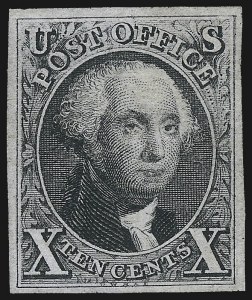 Sale 1107, Lot 52, 1875 Reproduction of 1847 Issue (Scott 3-4)