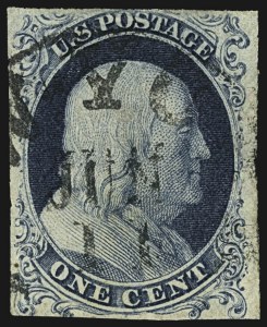 Sale 1107, Lot 53, 1851-56 Issue (Scott 5-17)