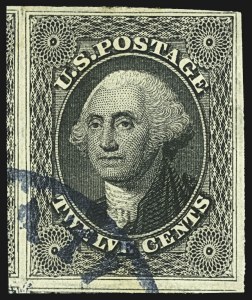 Sale Number 1107, Lot Number 74, 1851-56 Issue (Scott 5-17)