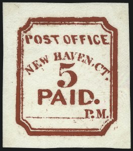 Sale 1107, Lot 8, Postmasters Provisionals