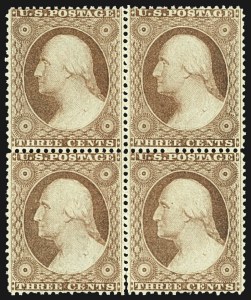 Sale 1107, Lot 83, 1857-60 Issue (Scott 18-39)