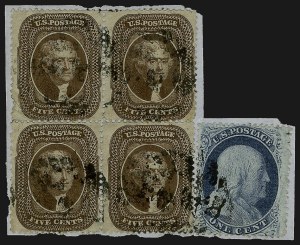 Sale 1107, Lot 93, 1857-60 Issue (Scott 18-39)