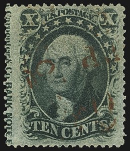 Sale 1107, Lot 98, 1857-60 Issue (Scott 18-39)