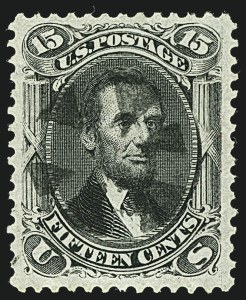 Sale Number 1108, Lot Number 54, 1861-66 Issue (Scott 63-78a)