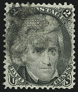 Sale 1108, Lot 58, 1867-68 Grilled Issue (Scott 83-101)
