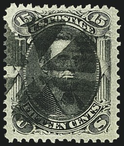 Sale 1108, Lot 68, 1867-68 Grilled Issue (Scott 83-101)
