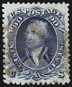 Sale Number 1108, Lot Number 77, 1867-68 Grilled Issue (Scott 83-101) Sale Number 1108, Lot Number 77, 1867-68 Grilled Issue (Scott 83-101)