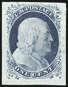 Sale Number 1108, Lot Number 8, 1851-56 Issue (Scott 6-17)