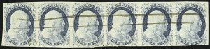 Sale 1109, Lot 396, 1c 1851-56 Issue, Off-Cover, Plate One Late (Scott 9)
