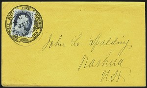 Sale 1109, Lot 520, 1c-3c 1857-60 Issue, On-Cover (Scott 18-26)