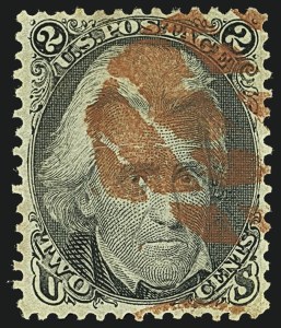 Sale 1109, Lot 605, 1861-66 Issue, Off-Cover, Cont. (Scott 69-78c)