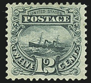 Sale 1109, Lot 675, 1869 Pictorial Issue, Off-Cover (Scott 112-122)