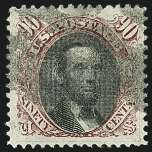 Sale 1109, Lot 681, 1869 Pictorial Issue, Off-Cover (Scott 112-122)