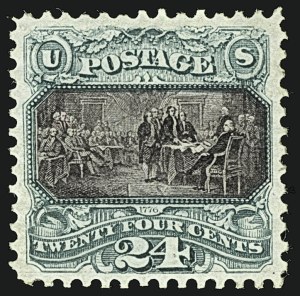 Sale 1109, Lot 684, 1875 Re-Issue of 1869 Pictorial Issue, Off-Cover (Scott 124-132)