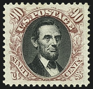 Sale 1109, Lot 687, 1875 Re-Issue of 1869 Pictorial Issue, Off-Cover (Scott 124-132)