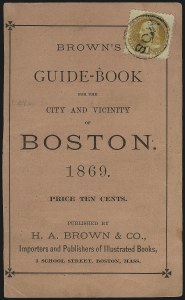 Sale 1109, Lot 688, 1869 Pictorial Issue, On-Cover (Scott 112-119)