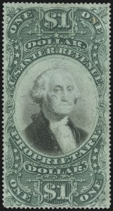 Sale 1110, Lot 1390, Proprietary (Scott RB1-RB16)
