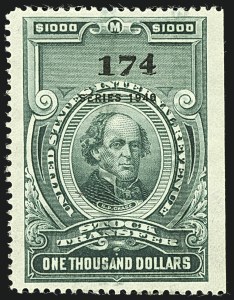 Sale 1110, Lot 1434, Stock Transfer, Cont. (Scott RD67-RD161)