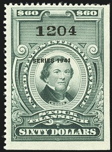 Sale 1110, Lot 1436, Stock Transfer, Cont. (Scott RD67-RD161)