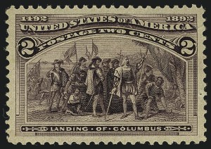 Sale Number 1111, Lot Number 124, 1893 Columbian Issue (Scott 230-245) Sale Number 1111, Lot Number 124, 1893 Columbian Issue (Scott 230-245)