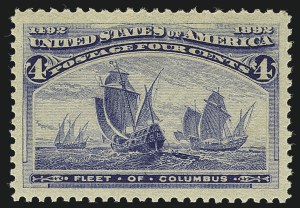 Sale Number 1111, Lot Number 128, 1893 Columbian Issue (Scott 230-245) Sale Number 1111, Lot Number 128, 1893 Columbian Issue (Scott 230-245)