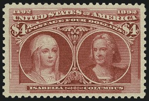 Sale Number 1111, Lot Number 151, 1893 Columbian Issue (Scott 230-245) Sale Number 1111, Lot Number 151, 1893 Columbian Issue (Scott 230-245)