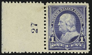 Sale Number 1111, Lot Number 159, 1894 Unwatermarked Bureau Issue (Scott 246-263)