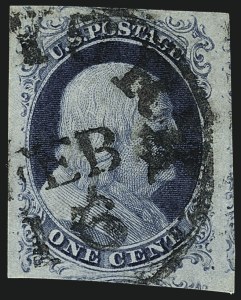 Sale Number 1111, Lot Number 16, 1851-56 Issue (Scott 5-17) Sale Number 1111, Lot Number 16, 1851-56 Issue (Scott 5-17)