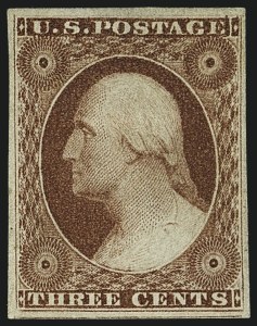 Sale Number 1111, Lot Number 19, 1851-56 Issue (Scott 5-17) Sale Number 1111, Lot Number 19, 1851-56 Issue (Scott 5-17)