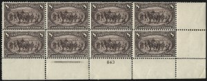 Sale 1111, Lot 213, 1898 Trans-Mississippi Issue (Scott 285-293)